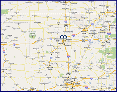 Delivery map